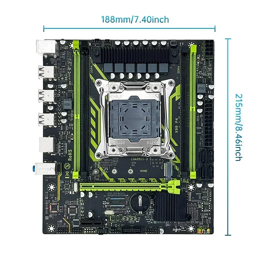 SOYO X99 เมนบอร์ดชุด LGA2011-3 - 128Gb Ddr4 Ecc Lrdimm 3200Mhz บทวิจารณ์และราคา